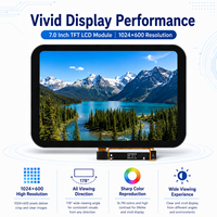 Écran d'affichage TFT haute résolution basse consommation FPC 7 pouces 1024x600 avec interface MIPI JD9165 pour appareils intelligents avec échantillonnage rapide