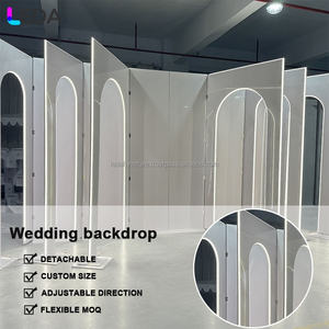 Lida ฉากหลังเวทีแต่งงานแผงพีวีซีตกแต่งแฟนซีสำหรับตกแต่งเวทีแต่งงาน - Product Image 2