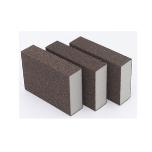Bloque de Lijado de Esponja de Cuatro Lados, Papel de <span class=keywords><strong>Lija</strong></span> Ultrafino Resistente <span class=keywords><strong>al</strong></span> <span class=keywords><strong>Agua</strong></span> para Madera, Ladrillo, Muebles, Modelos, Pulido y Lijado - Product Image 3