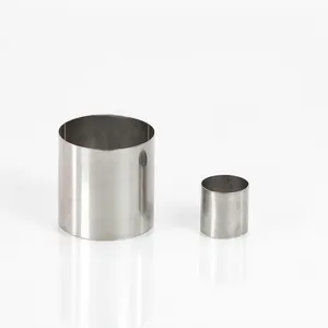 Cincin Raschig logam baja karbon, tahan asam 10mm cincin Raschig 3/8 "SS304 cincin Raschig
