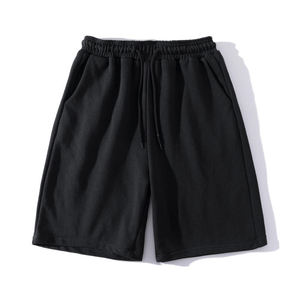 कस्टम लोगो कढ़ाई मुद्रित एथलेटिक शॉर्ट्स सांस लेने योग्य त्वरित शुष्क ग्रीष्मकालीन समुद्र तट तैराक 300 ग्राम कपास पॉलिएस्टर पुरुषों के शॉर्ट्स - Product Image 3