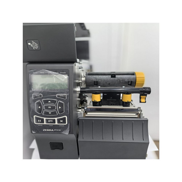 Industrial Grade Zebra ZT410 300dpi Thermal Transfer Barcode Label Printer in Stock