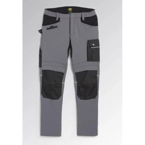 DIADORA UTILITY-702,175554-75070/XL Pantalón gris acero de rendimiento elástico repelente al agua-PANTALÓN DE TRABAJO EAN 8032521383357 - Product Image 1