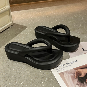Sandalias de Playa de Moda, Chanclas Cómodas con Plataforma y Cuña, Chanclas de Verano para Mujer - Product Image 5