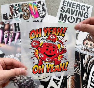 Calcomanías Lavables con Diseño Personalizado y Protección UV para Impresión por Transferencia de Calor para Vasos de Plástico de 16 oz, Listas para Enviar al por Mayor - Product Image 1