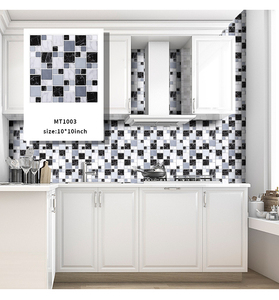 Papel Tapiz Moderno 3D para Baño, Adhesivo de <span class=keywords><strong>Ladrillo</strong></span> Tridimensional, Adhesivos de Pared Impermeables y Resistentes <span class=keywords><strong>a</strong></span> la Humedad para Baños - Product Image 5