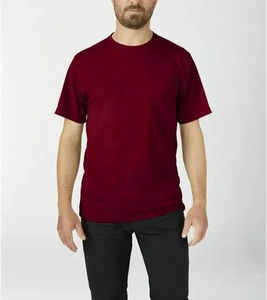 Camiseta de Hombre al por Mayor con Bolsillo, Cuello Redondo, Corte Holgado, Transpirable, Manga Corta, Poliéster/Algodón, Antiarrugas y de Secado Rápido - Product Image 1