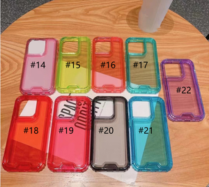 GSCASE 3 en 1 Fundas para <span class=keywords><strong>Samsung</strong></span> <span class=keywords><strong>Galaxy</strong></span> S23FE A34 A54 A03S A03 Core Funda de teléfono a prueba de golpes Color caramelo - Product Image 2