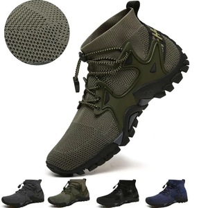 Bottes de pêche en eau légères en néoprène avec semelle à crampons en EVA, antidérapantes pour la plage et les surfaces glissantes, idéales pour la pêche en hiver sur les rochers - Product Image 1