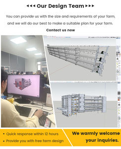 H tipi el krank gübresi temizleme tavuk kafesi pil tavuk yumurta tavuk tavuk tavuk hayvan kafesi çiftlik için döşeme - Product Image 4