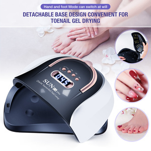 Séchoir à ongles à deux mains 256W capteur automatique UV LED 57 LED lumière <span class=keywords><strong>Pro</strong></span> équipement de pédicure manucure avec puissance 72W pour les gels d'art des ongles - Product Image 3