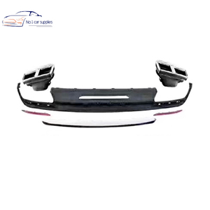 14-17 para <span class=keywords><strong>Mercedes</strong></span> <span class=keywords><strong>Clase</strong></span> S W222 modificado S65 AMG difusor de labio trasero - Product Image 1