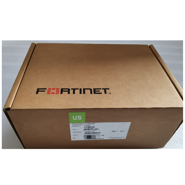 New Fortinet FG-60F FortiGate 60F FG60F Next-Generation Firewall Enterprise AI Security Appliance