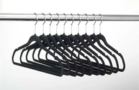 Großhandel Custom Multi color Velvet Dress Hangers 50er Pack für Anzug