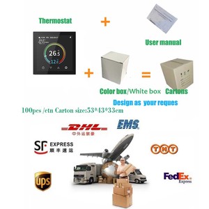 Hyt001 Tuya Wifi Thông Minh Phòng Nhiệt TFT Màn Hình Màu Nhiệt Điện Nhiệt Cho Sàn Sưởi Ấm - Product Image 6