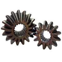 Engrenage conique forgé à angle de pression de 20 degrés en acier allié haute résistance, pièces de transmission de précision pour machines industrielles