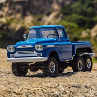 FMS 1:18 Escala Chevi Apache con Licencia 6X6 2.4G Radio Control Eléctrico RC Rock Crawler RTR 6WD
