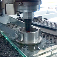 Machine de perçage de verre automatique à tête unique, machine de perçage de trous dans le verre, machine de traitement du verre CNC pour meubles et miroirs