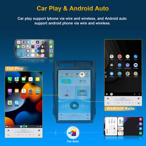 Autoradio Android de style Tesla de 12,1 pouces pour Ford F150 2009-2013 avec Android Auto, <span class=keywords><strong>Apple</strong></span> CarPlay, GPS, fonctions DSP - Product Image 3