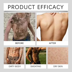 Gel <span class=keywords><strong>Doccia</strong></span> di Alta Qualità al Tè Verde e Vitamina C, Detergente Profondo, Idratante, Nutriente e Controllo dell'Oleosità - Product Image 3