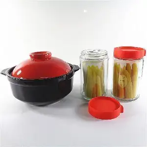 Kookgerei Set Anti-Aanbaklaag Kookpotten Klei Keramische Potten Braadpan Set Voor Het Koken