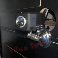 Simulateur de tir au pistolet chasse 20 jeux 150 "écran projecteur 4 joueurs jeu vidéo d'arcade Mahine