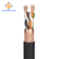 Cable Cat6 SFTP con Doble Blindaje para Automatización Industrial, Alta Inmunidad a EMI, Cable Cat6 con Doble Blindaje para Fábrica