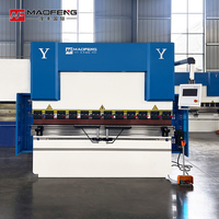 Prensa Plegadora Hidráulica CNC Sincronizada con Sistema de Control TP10S, Mesa de Trabajo de 3200 mm para Chapa Metálica Multifuncional