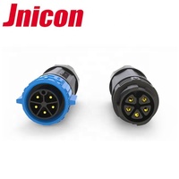 Connecteur étanche M25 Push Lock 50A 300V 5 broches pour alimentation