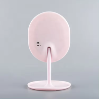 Miroir LED portable domestique CF Miroir LED de table de maquillage de marque privée avec logo personnalisé Miroir LED de table cosmétique