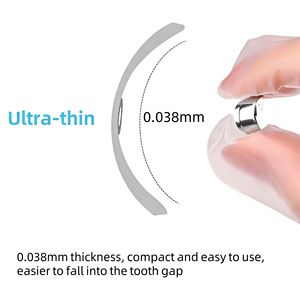 ระบบเมทริกซ์แบบแ<span class=keywords><strong>ย</strong></span>กส่วนสำหรับงานทันตกรรมคุณภาพสูง พร้อมวงแหวน NiTi สำหรับการบูรณะฟัน แถบเมทริกซ์สำหรับการอุดฟันที่ใกล้เคี<span class=keywords><strong>ย</strong></span>งกับร่องฟัน วัสดุอุดฟันสำหรับการอุดฟันที่มีรอยผุ - Product Image 3