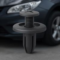 Personnalisable 15X12X6mm plastique Nylon voiture avant garde-boue jupe attache Push-Type nouvel état rapide sécurisé Rivet fixation Clip