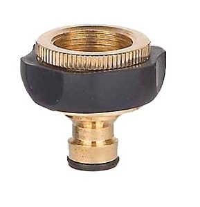 Robinet pulvérisateur en laiton avec connecteur rapide standard ANSI pour <span class=keywords><strong>tuyau</strong></span> d'<span class=keywords><strong>arrosage</strong></span> extensible de 1/2'' de diamètre, anti-corrosion - Product Image 3