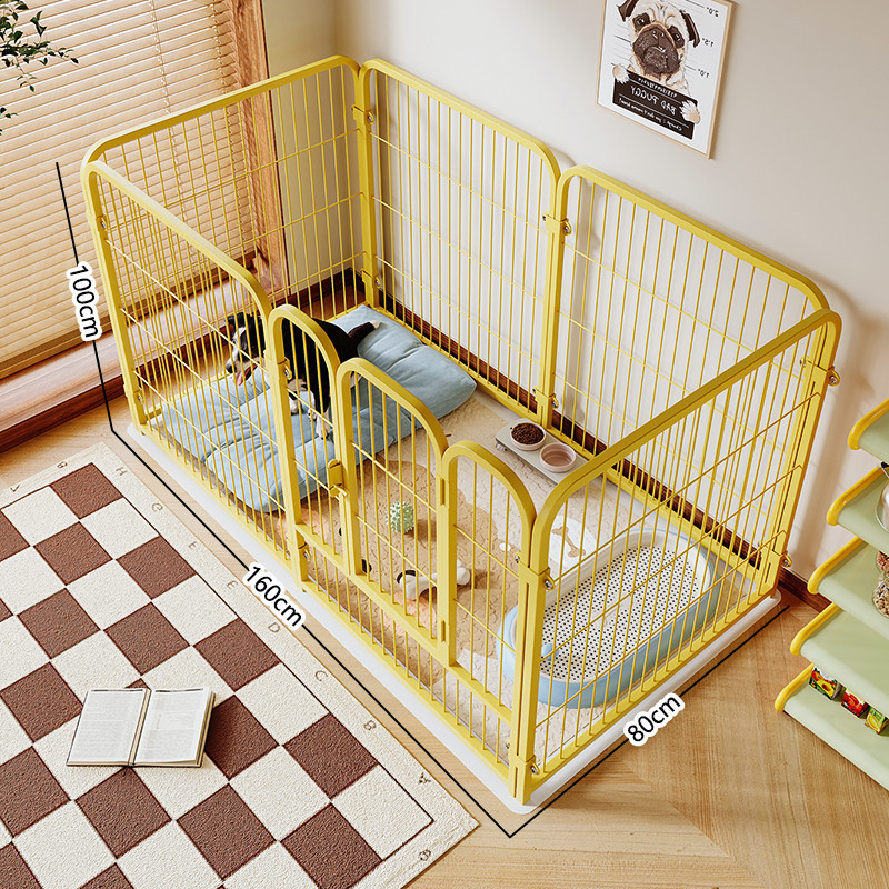 [80 * 100 cm sei pezzi] Design giallo a porta singola