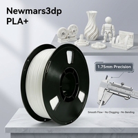 Filament d'impression 3D en PLA+ écologique et durable Newmars3dp, plastique biodégradable, extrusion efficace, qualité supérieure pour imprimantes 3D de bureau