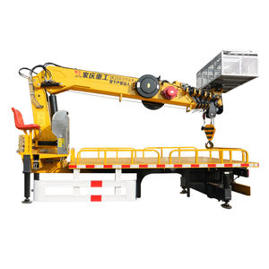 JQCM中国ブランドトラッククレーンマニピュレーター価格カスタム中国5トン10トンモバイル油圧アームクレーンマニピュレーターテレスコピックブーム - Product Image 2