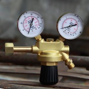 Válvula Reductora <span class=keywords><strong>de</strong></span> Presión <span class=keywords><strong>de</strong></span> Argón CR0502, Interfaz CGA580, Medidor <span class=keywords><strong>de</strong></span> Argón y Dióxido <span class=keywords><strong>de</strong></span> Carbono AR-191Y <span class=keywords><strong>de</strong></span> <span class=keywords><strong>Alta</strong></span> Presión - Product Image 1