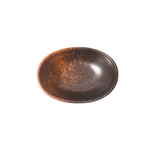 Plato Ovalado de Cerámica Estilo Japonés para Salsa de Soja y Vinagre, Apto para Microondas, Técnica Glaseada, Diseño Minimalista, para Viajes - Product Image 5