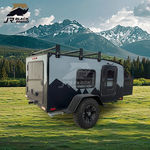 Ecocampers diseñados por fabricación profesional, Camper de fibra de vidrio, Camper móvil para casa pequeña - Product Image 1