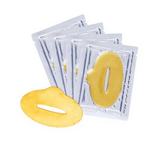 Mascarilla Labial Dorada con Colágeno y Ácido Hialurónico, Hidratante y Nutritiva, Tratamiento Labial de Marca Privada - Product Image 4