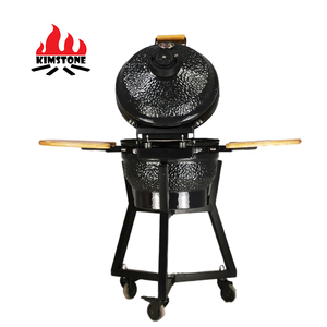 KIMSTONE all'ingrosso all'aperto in ceramica kamado griglia a carbone barbecue coreano komodo grill con ripiano da tavolo in vendita - Product Image 6
