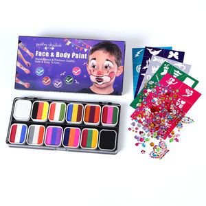 Kit de <span class=keywords><strong>peinture</strong></span> pour le corps et le <span class=keywords><strong>visage</strong></span>, ensemble de <span class=keywords><strong>peinture</strong></span> pour <span class=keywords><strong>visage</strong></span> professionnel pour enfant - Product Image 2