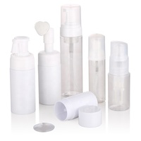 Botol Pompa Busa PET Frosted Mewah 100-250ml Dengan Pompa Busa untuk Mousse Tanning, Pembersih Wajah, dan Sabun Busa