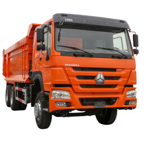 Sinotruk HOWO Truck 6*4 <span class=keywords><strong>E2</strong></span> 375HP Tùy chỉnh màu Đỏ xe tải nặng 6x4 với tay lái trái tiêu chuẩn khí thải Euro <span class=keywords><strong>2</strong></span> được sử dụng - Product Image 1