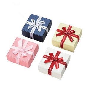 5*5*3.5cm Necklace box Ring Box Jewelry Display Storage Case For Wedding Ring Valentine's Day Gift Organizer