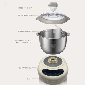 Appareil de cuisine intelligent <span class=keywords><strong>Robot</strong></span> De Cocina prouver la fonction de chauffage <span class=keywords><strong>pétrin</strong></span> de pâte petit mélangeur de cuisson Machine - Product Image 2