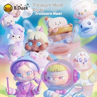 Pour la série officielle de chasse au trésor, boîte mystère de collaboration, figurine animale en PVC, cadeau, ornement