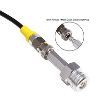 Nouveau Soda Water Soda Fizzy Water Drink à l'adaptateur de réservoir de Co2 externe et Kit de tuyau W21.8 ou G5/8 CGA320 avec déconnexion rapide de jauge