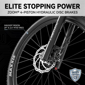 จักรยานเสือภูเขาไฟฟ้าแบบมีเซ็นเซอร์แรงบิด29นิ้วมอเตอร์250วัตต์48โวลต์แบตเตอรี่20Ah 960Wh สามารถสลับได้เซ็นเซอร์จังหวะไฟฟ้าจักรยานเสือภูเขา MG600 Pro - Product Image 5