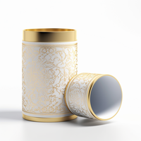 Vide Mubarak Petit Eid Date Islamique Boîte Ronde Cadeau Ramadan Coffret Cadeau Ensemble Ramadan Cylindre Boîte
